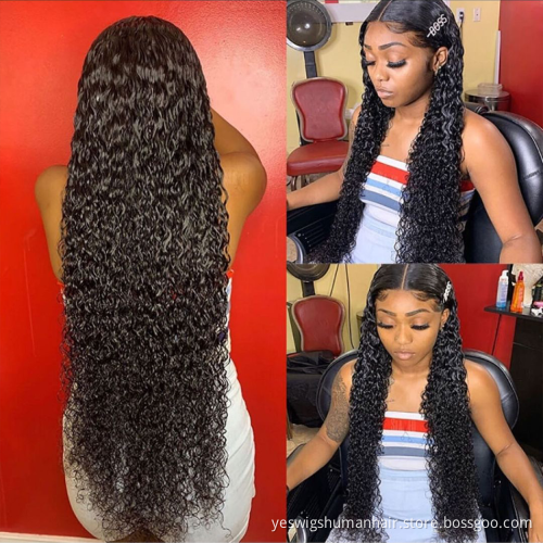 Wholesale Raw Brazilian Virgin Afro Kinky Curly Human Hair Wig Swiss Hd Full Lace Front Wig Human Hair Lace Closure Wig Vendor